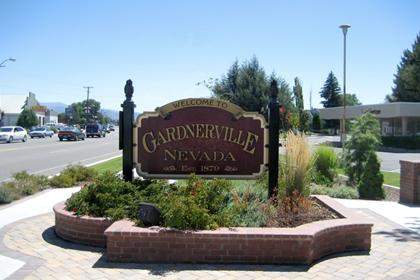 Town of Gardnerville sign