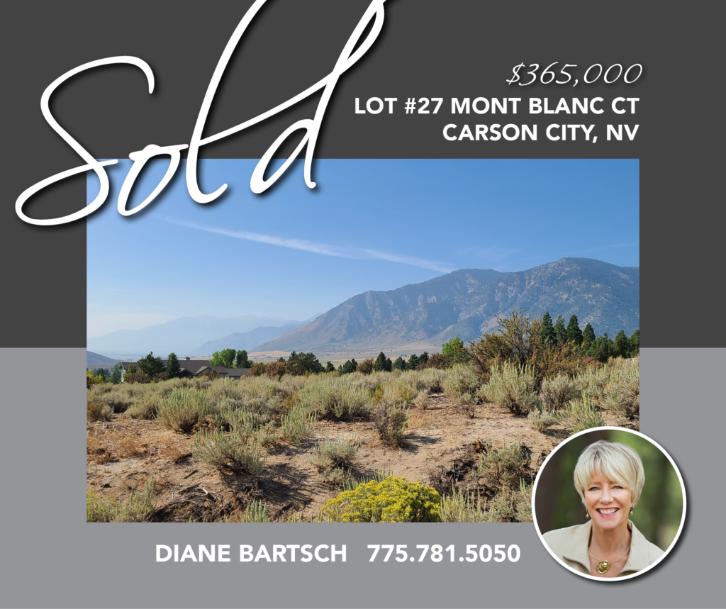 Lot #27 Mont Blanc Ct Sold!