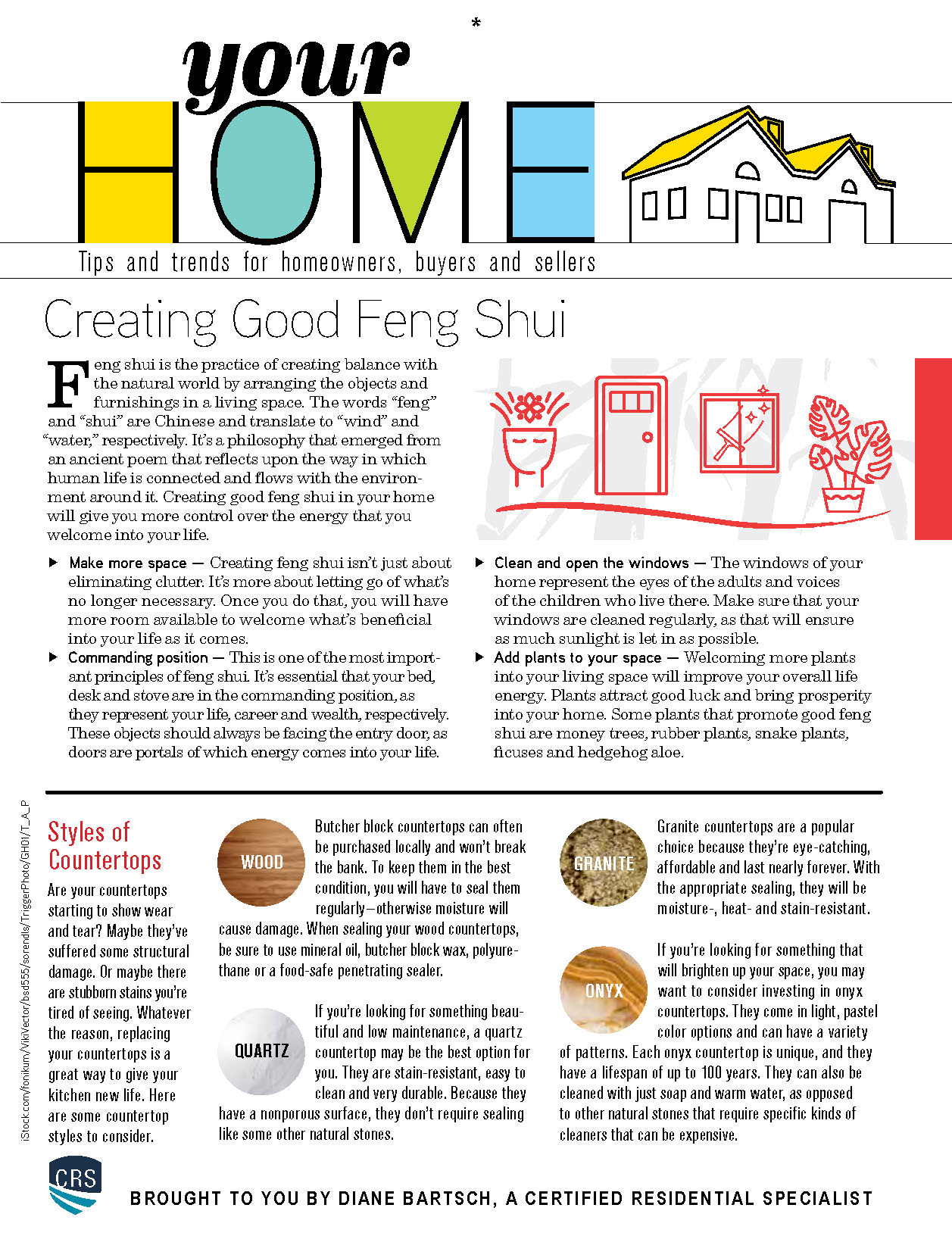 Your home newsletter page 1.