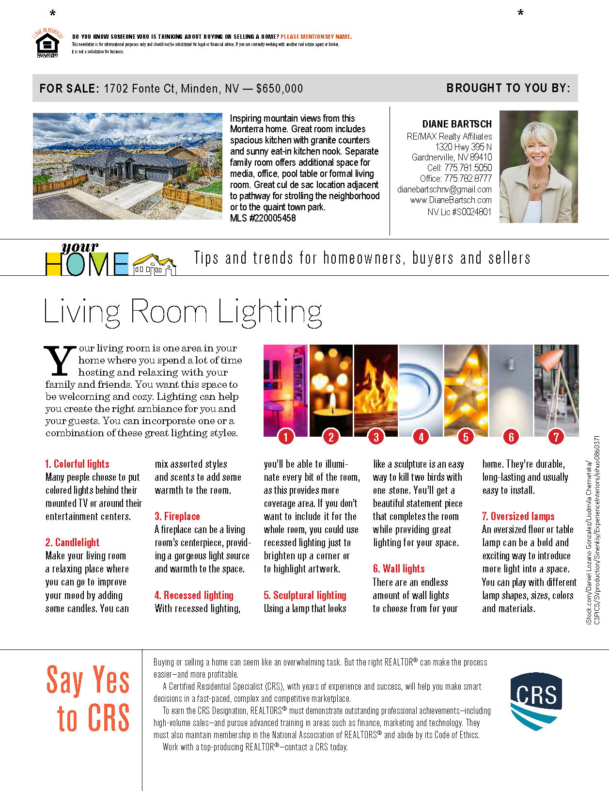 Your home newsletter page 2.