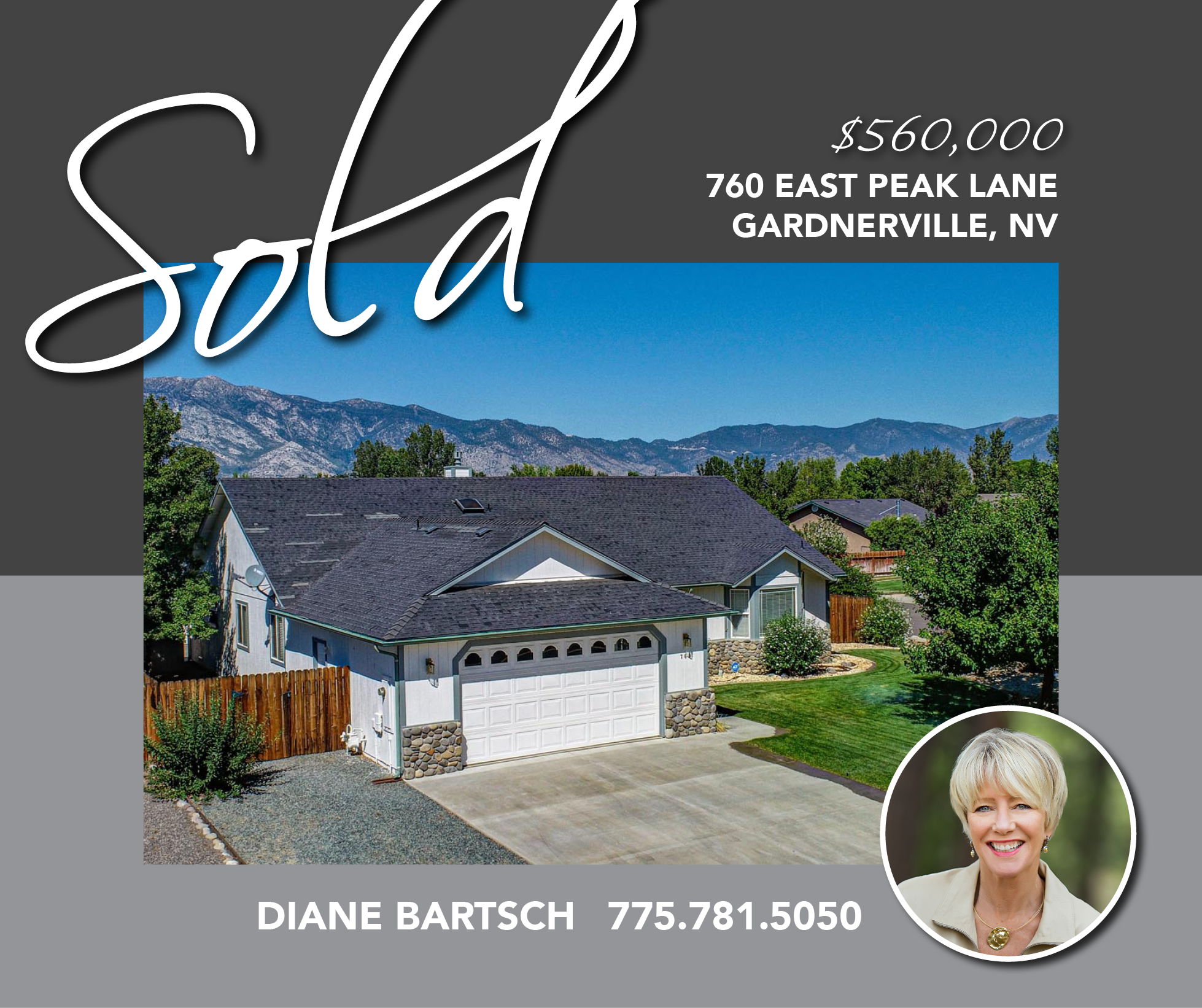760 East Peak Lane sold for $560,000