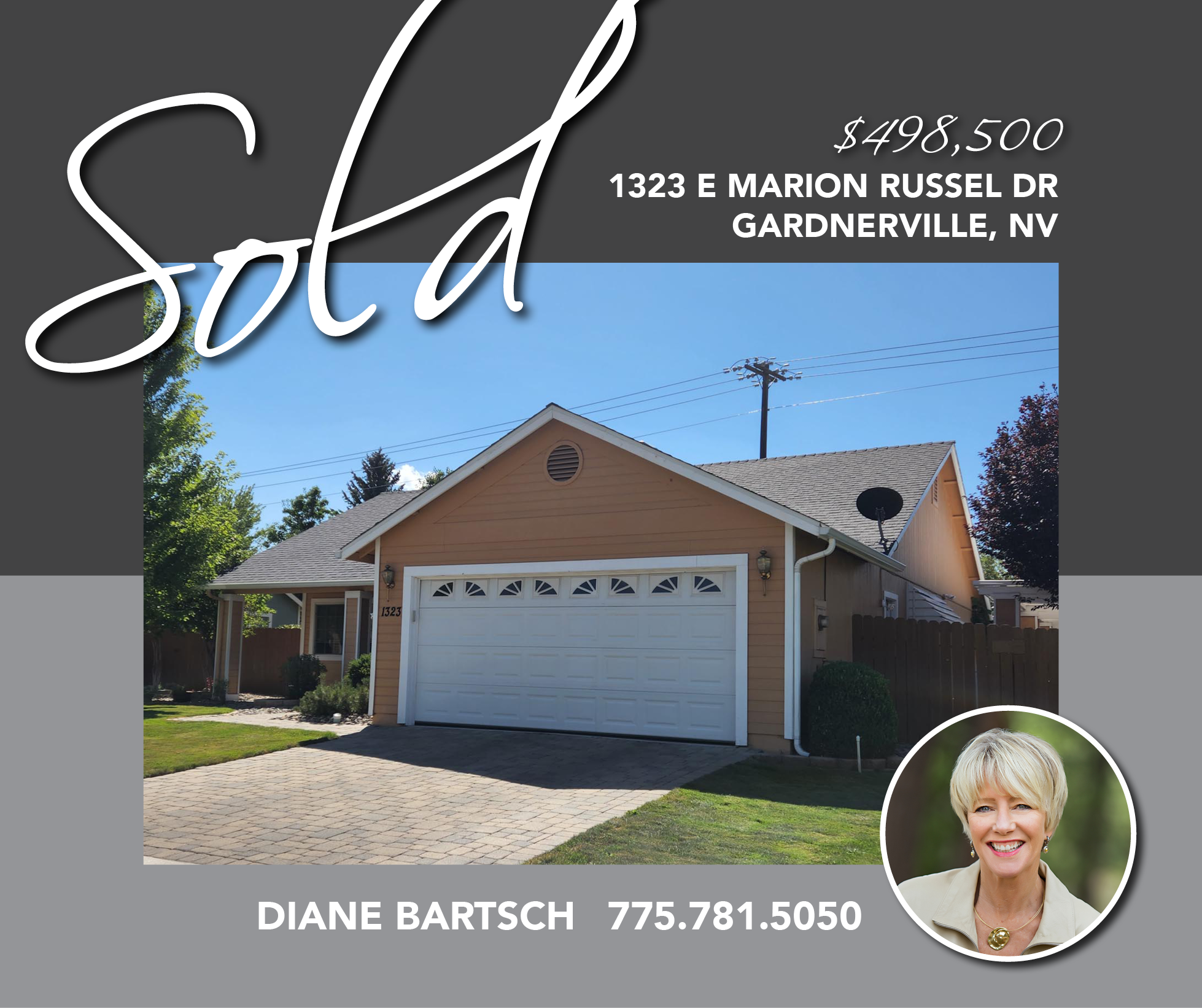 1323 E Marion Russel Dr sold for $498,500
